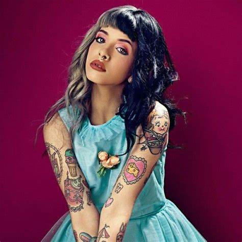 Melanie Martinez Liked On Polyvore Featuring Melanie Martinez And Backgrounds Girl Tattoos