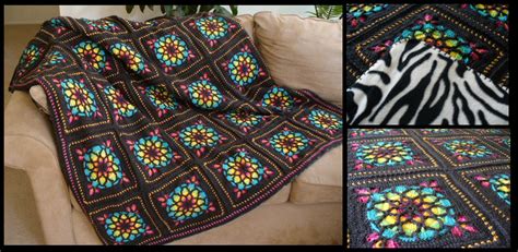Stained Glass Window Afghan By Radioactive Orchid On Deviantart