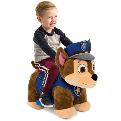 Nick Jr Paw Patrol Chase 6v Plush Electric Ride On Toy For Toddlers By