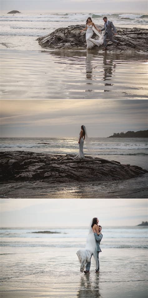 Erin Wallis Wedding Photography Relaxed Beach Wedding Vancouver Island Weddingdolphins Resort