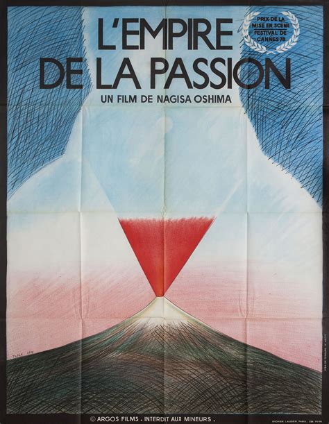 Empire Of Passion Original 1978 French Grande Movie Poster