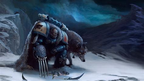 Warhammer 40000 Space Wolves Wallpapers Hd Desktop And Mobile