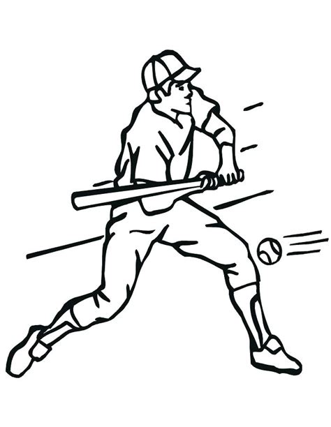 Baseball Players Drawing At Getdrawings Free Download