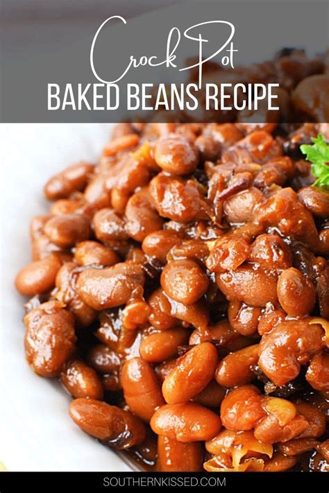 Crock Pot Baked Beans Recipe Baked Beans Crock Pot Beans Recipe