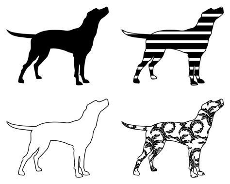 Mountain Cur Svg Bundle Png Dog Design Pet Canine Logo Mascot Etsy