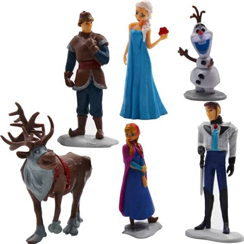 Buy Disney Toys Frozen Toys 6 Pcs Princess And Prince