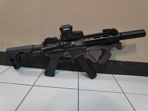 Completed my space GAT! (Kingarms 9mm SBR, replica EoTech ...