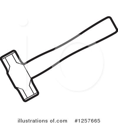 Hammer Clipart #1257665 - Illustration by Lal Perera