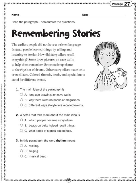Reading Comprehension Materials For Grade 2 Learning How To Read