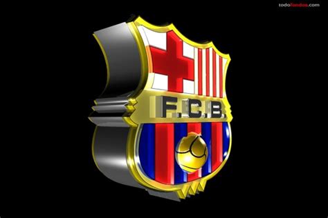 Barcelona sporting club (spanish pronunciation: Escudo del F.C. Barcelona en 3D (227)