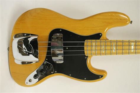 Fender Jazz Bass 1975 Natural Bass For Sale Denmark Street Guitars