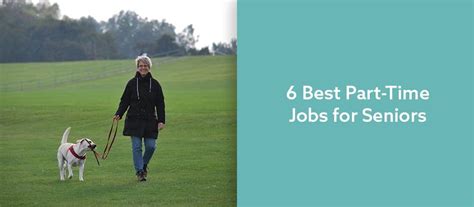 6 Best Part Time Jobs For Seniors Seniorly