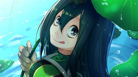 586528 1920x1080 Tsuyu Asui My Hero Academia Wallpaper  Mocah Hd