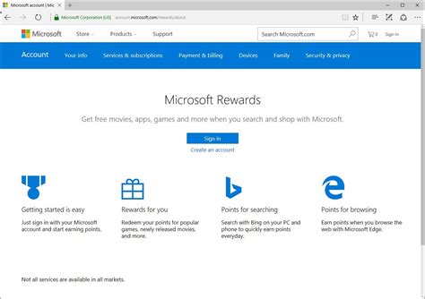 Check Microsoft Rewards Points In Microsoft Edge Profile Images And