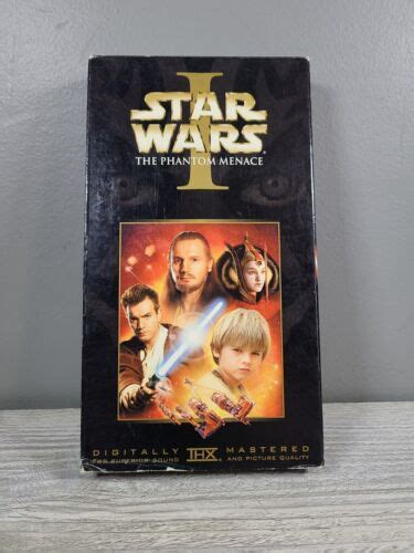 Star Wars Episode I The Phantom Menace Vhs 2000 Widescreen