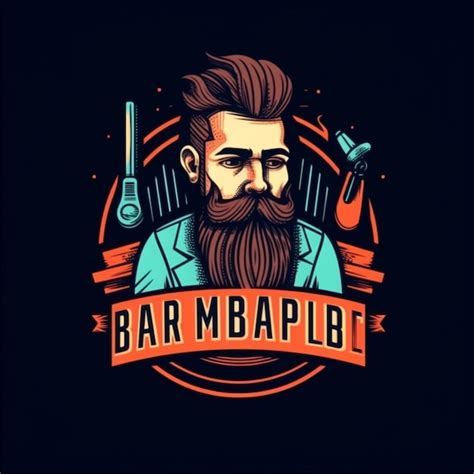 Premium Ai Image Barber Shop Logo Vector