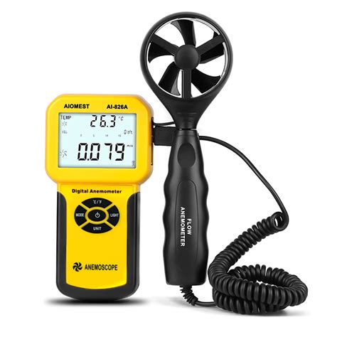 Buy Annmeter Pro Hvac Anemometer Air Flow Velocity Meter An 826a 0001