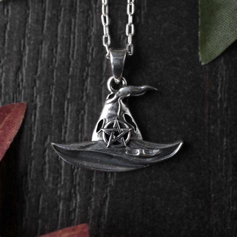 Unleash Your Inner Witch With This Magical Witches Hat Pendant Intricate Details Oxidised