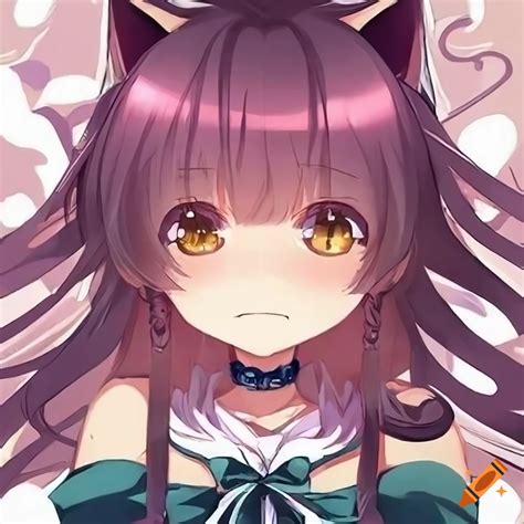 Manga Anime Girl Cute Cat Girl Neko On Craiyon