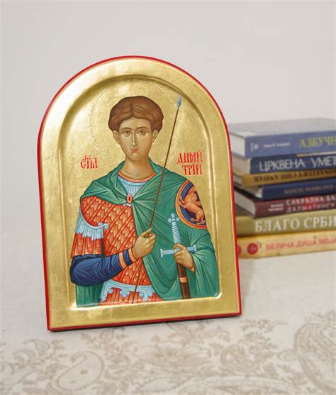 Израда и продаја икона свети Димитрије - поручите своју икону