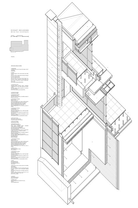 Axonometric Drawing Kitsap Building Designed By Architecture Drawings