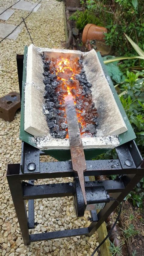 See more ideas about mini forge, blacksmithing, metal working. Forge #homemadetools | Homemade forge, Blacksmithing knives, Diy forge