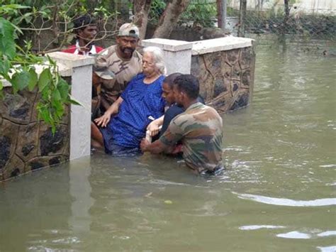 chennai floods national disaster response force uses social media to reach out to people