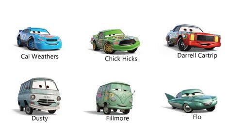 See All Of The Characters From Disney Pixars Cars Fsm Media