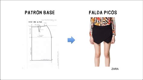 Aprender A Coser Faldas Parte 2 Modificar El Patrón Para Hacer Faldas Rectas Manualidades