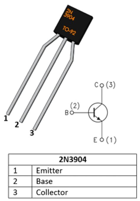 2n3904 Npn Transistor 40v02a Majju Pk