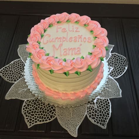 Pastel De Cumpleaños Para Mamá Cake Birthday Cake Desserts