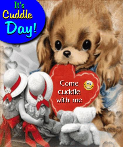 A Cute Cuddle Day Card Free Cuddle Day Ecards Greeting Cards 123