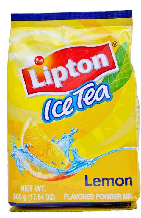 Lipton Ice Tea Lemon Flavored Powder Mix 500g My Asian Grocer