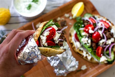 Easy Ground Beef Gyros — My Diary Of Us