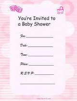 Baby Shower Free Card Photos