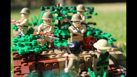 Lego Ww2 Japanese Soldiers At Battle Of Bataan Youtube