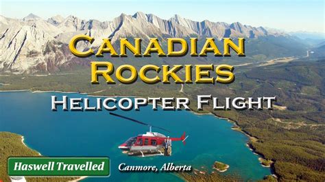 Rocky Mountains Helicopter Tour From Canmore Kananaskis Alberta