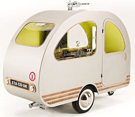 Maybe you would like to learn more about one of these? Tiny Caravan Towed by a Mobility Scooter | Designs & Ideas ...