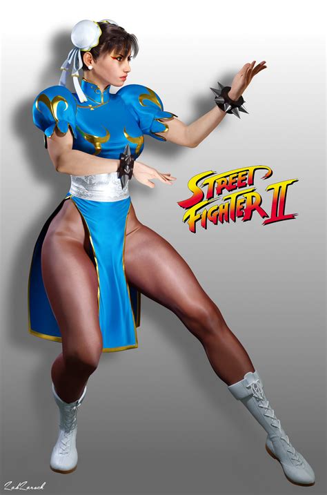 Chun Li Street Fighter Ii By Zabzarock On Deviantart