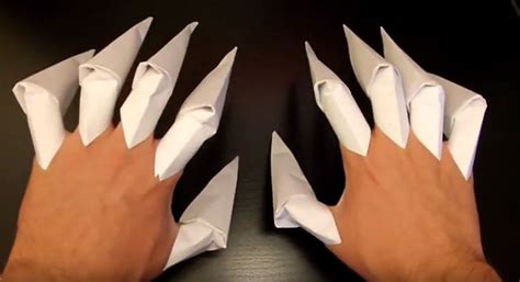 How To Make Claws Claw From Paper Origami