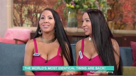 Las gemelas más idénticas del mundo quieren embarazarse del mismo hombre y al mismo tiempo