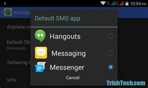 What's different about android messaging and why can't it differentiate between individual messages and messages ment for a group? How to Change Default SMS App in Android