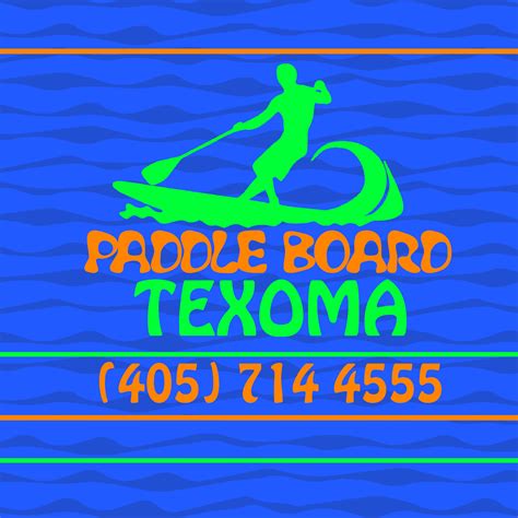 Paddleboard Logo Texoma Jet Ski Rental