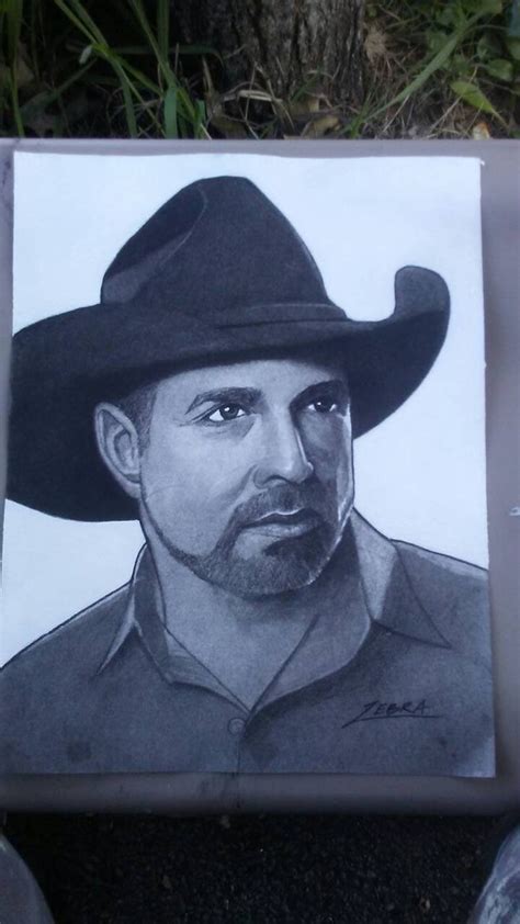 Garth Brooks Art Print Etsy