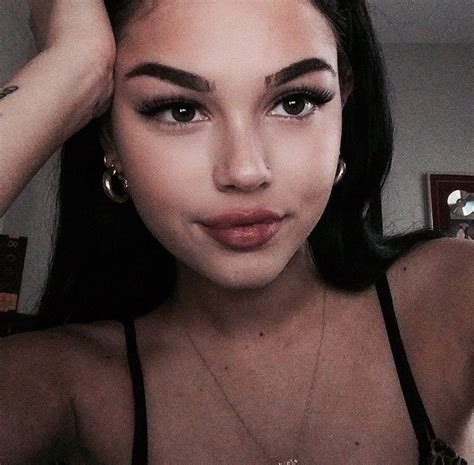 Maggie Lindemann Beautiful People Peinados Pin Up Insta Models Without Makeup Aesthetic