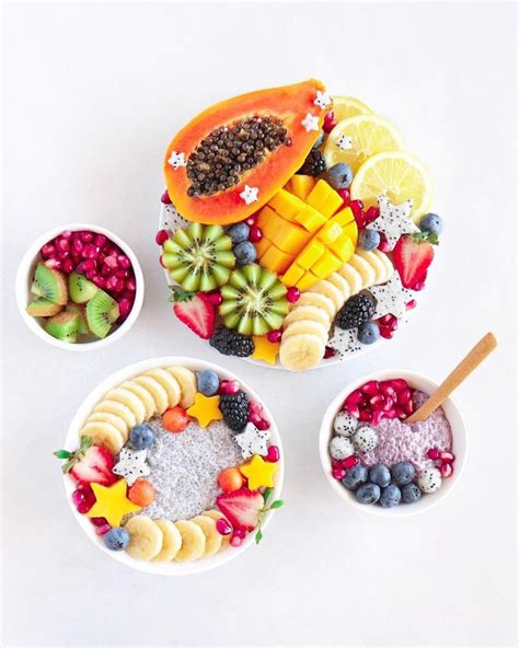 Pin By Chloé On • Fruits • Fruit Fruit Breakfast Breakfast Bowls