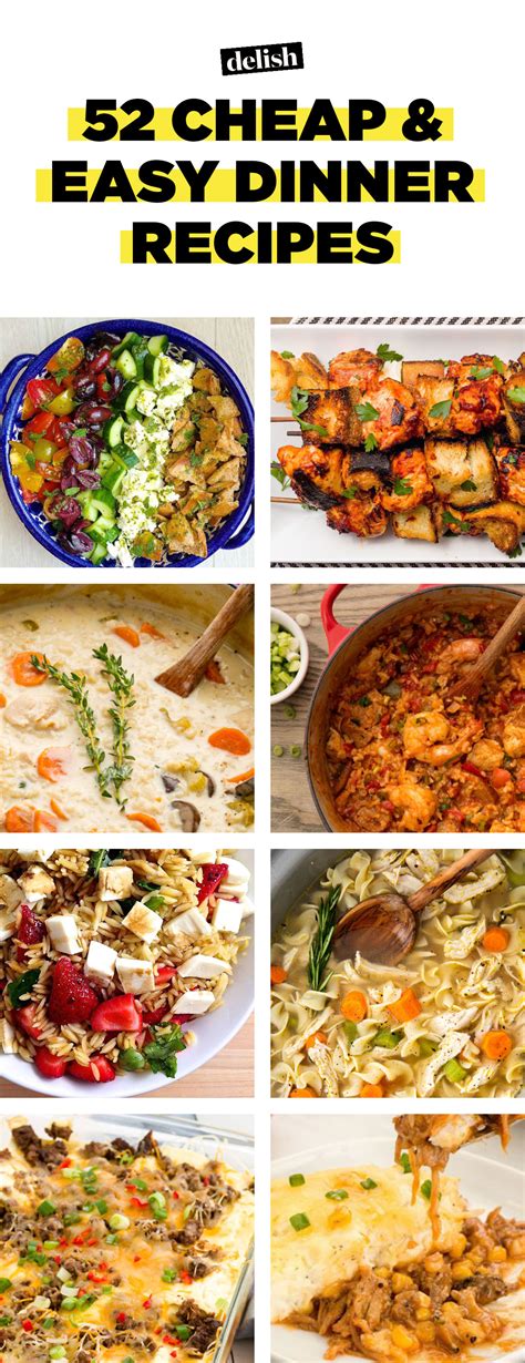 52 Easy Cheap Recipes - Inexpensive Food Ideas—Delish.com