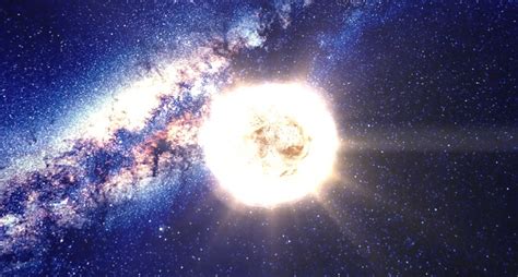 Sun And Milky Way Universo