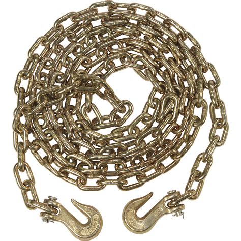 Kingchain 516in X 14ft Grade 70 G70 Transport Tow Chain With 5