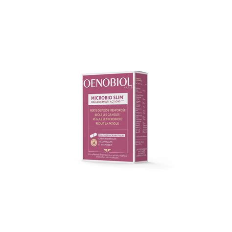 Oenobiol Microbio Slim Brûleur Multi Actions 60 Gélules